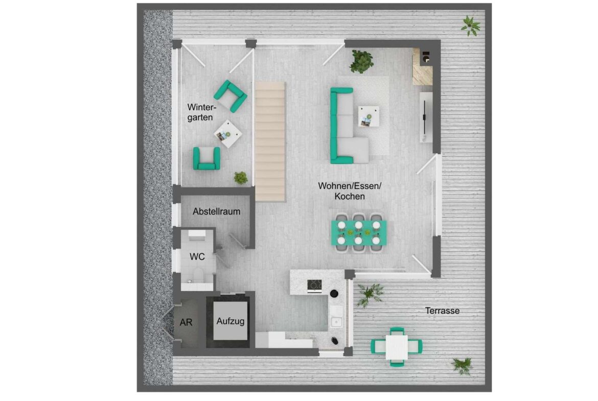 Grundriss - 2. Ebene