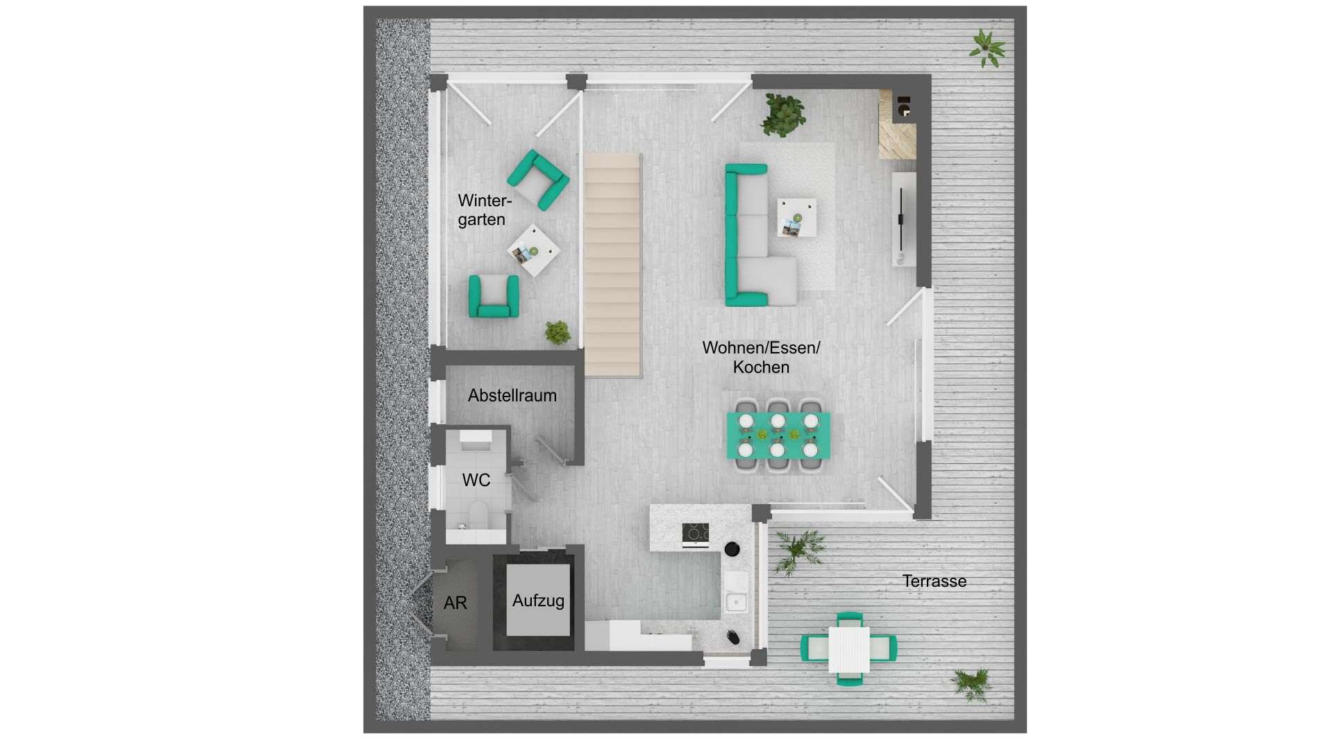 Grundriss - 2. Ebene