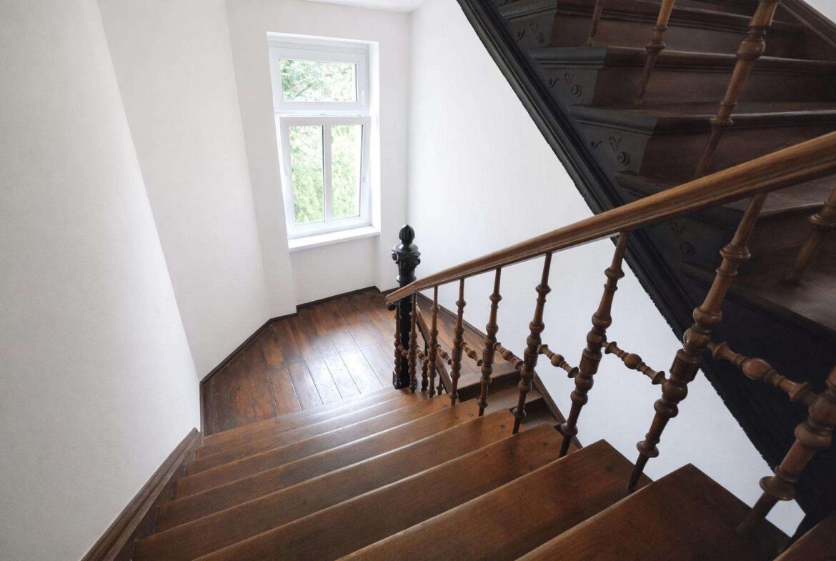 Gepflegtes Treppenhaus