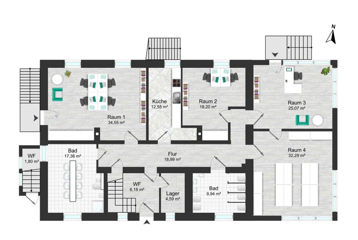 Grundriss Erdgeschoss