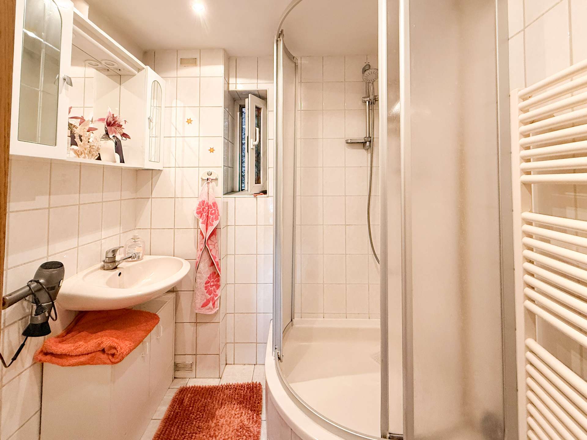 Dusche I WC I Fenster