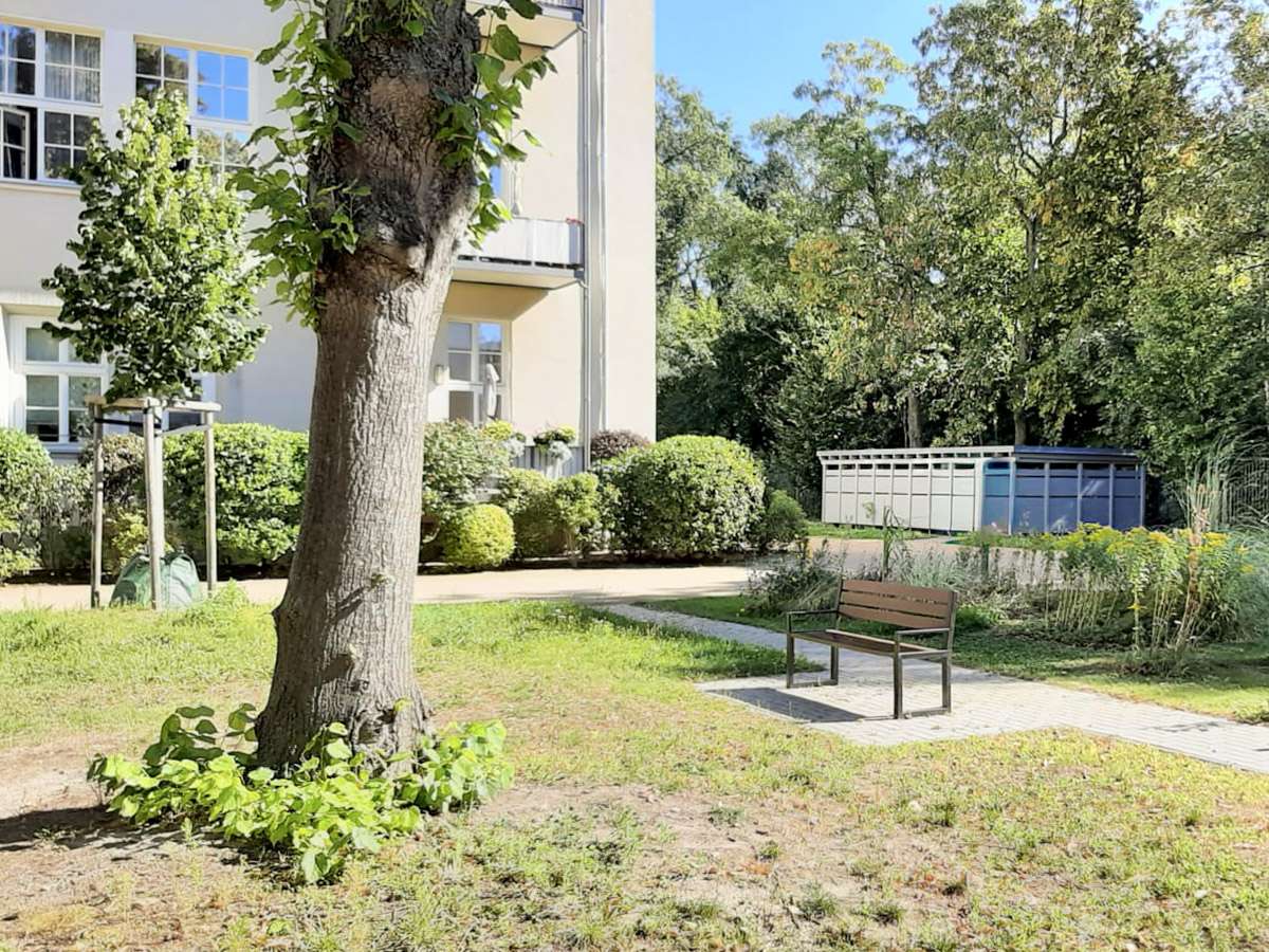 Idyllischer Innenhof