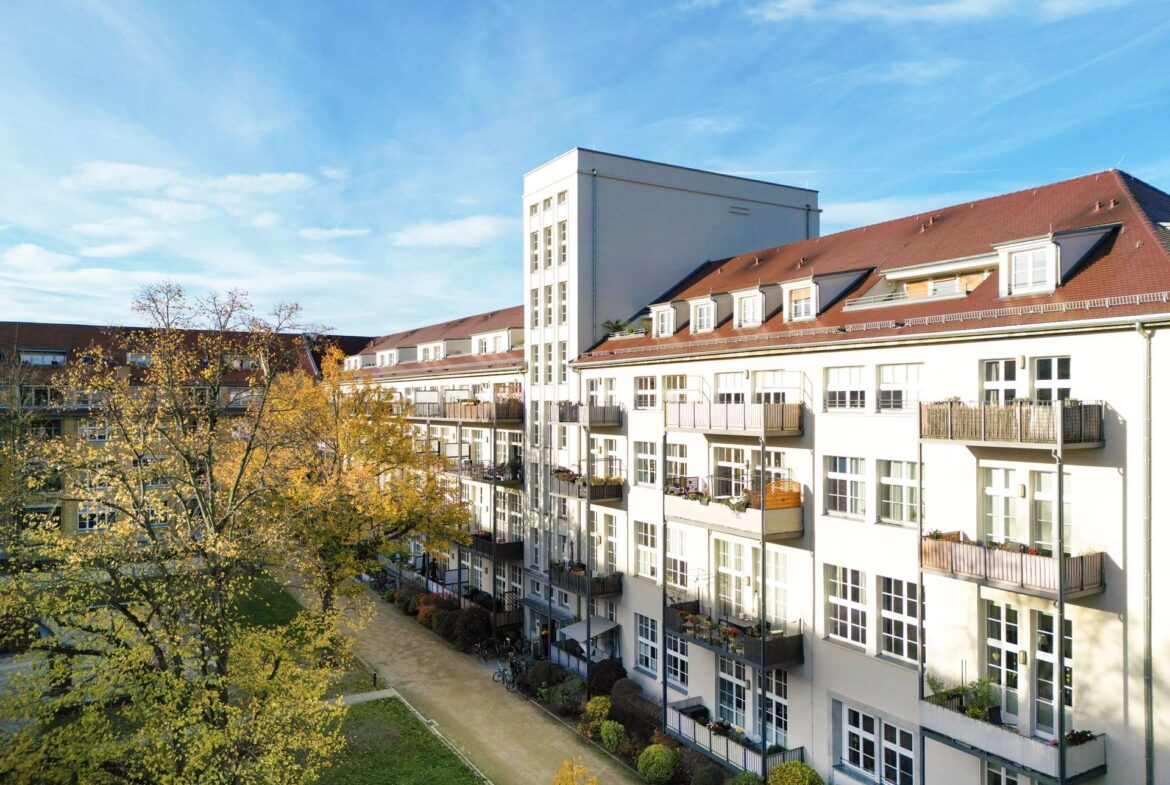 Saniertes Industriegebäude