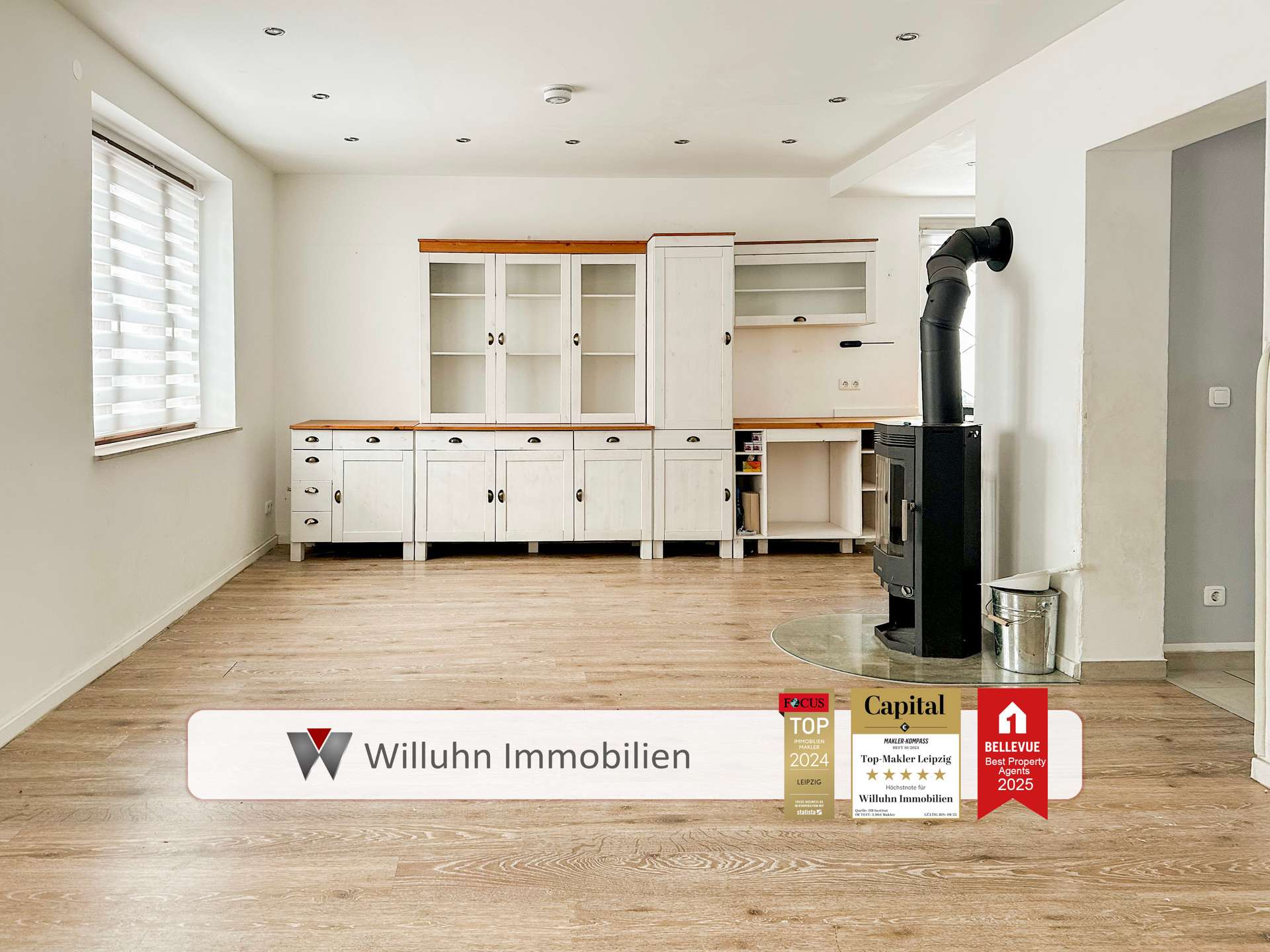 Offener Küchen- und Essbereich