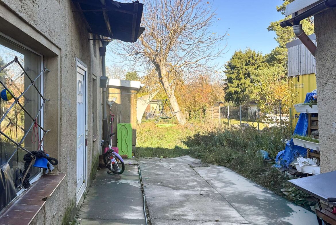 Freundlicher Gartenzugang