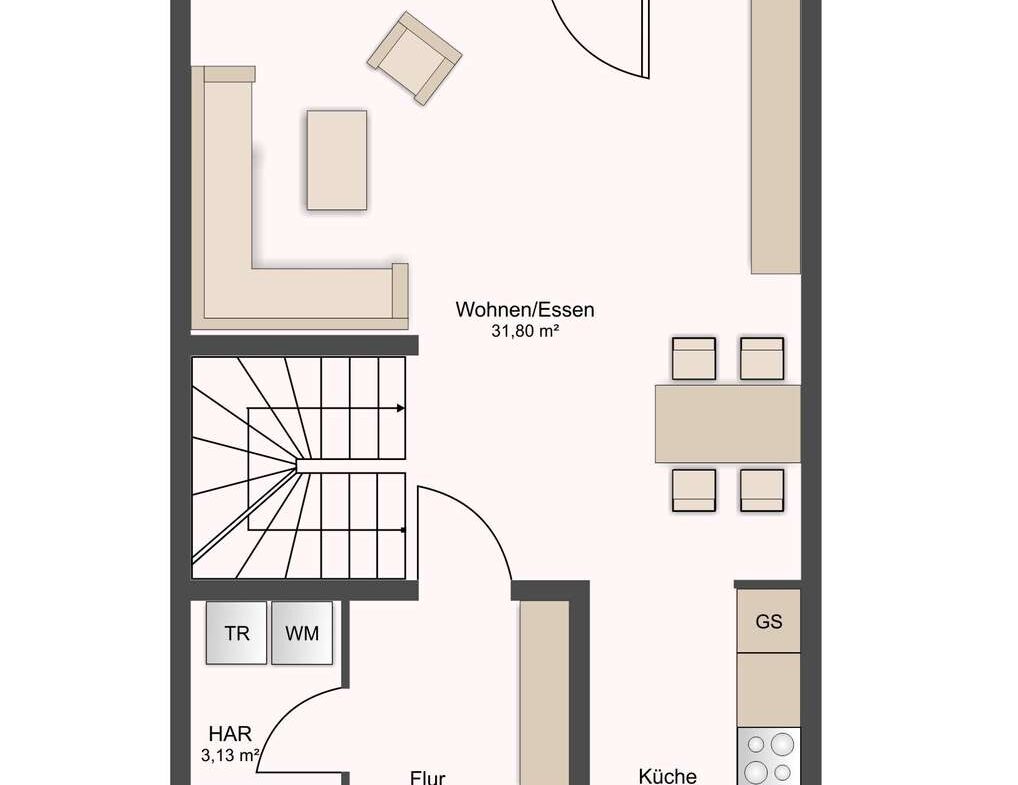 Grundriss Erdgeschoss