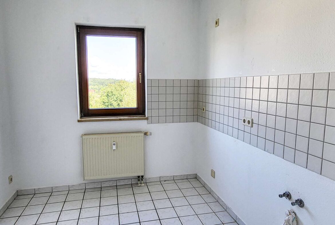 Lichtdurchflutete Kuche