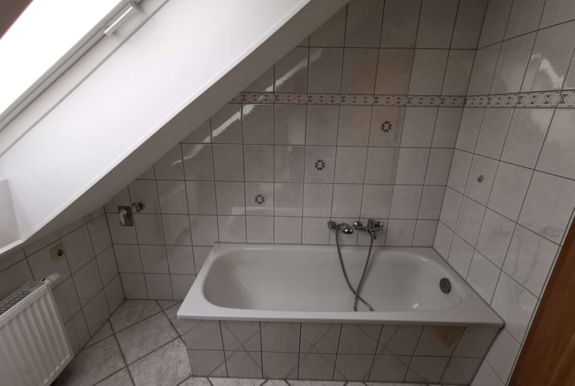 Tageslicht-Wannenbad mit WMA