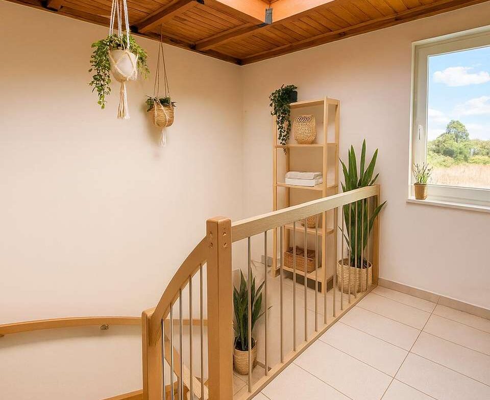 Vor der Wohnung im 1. OG