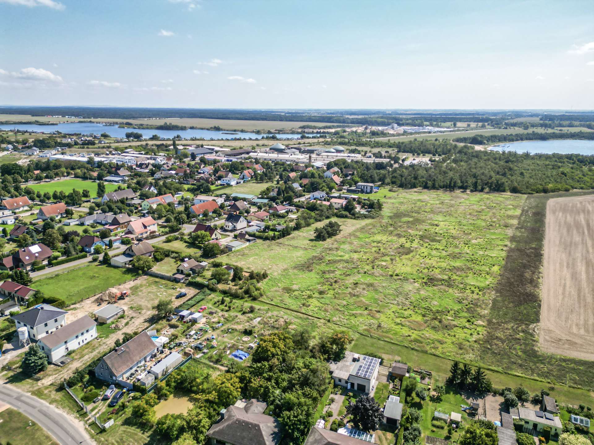 Zwei Seen in der Nähe