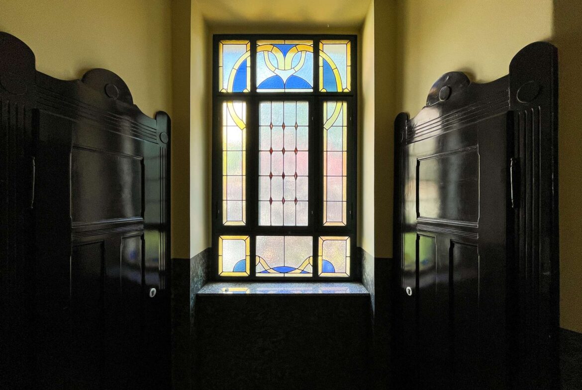 Fenster im Treppenhaus