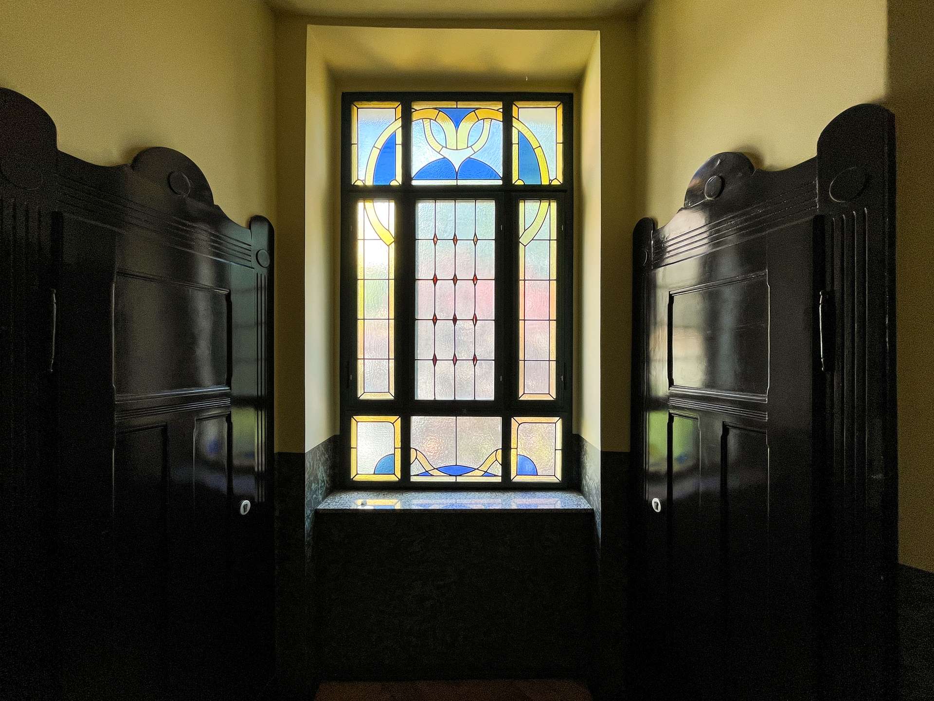 Fenster im Treppenhaus