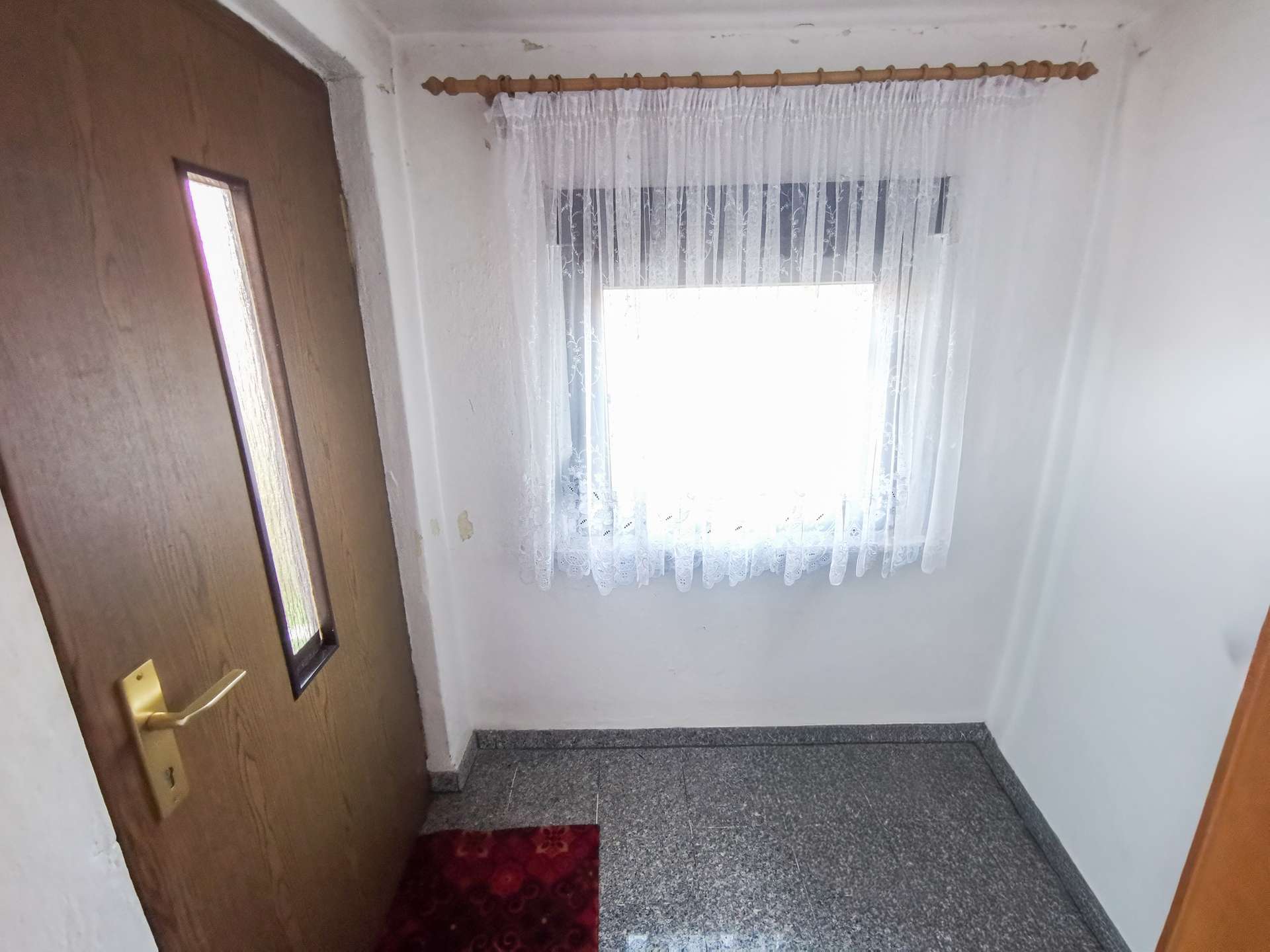 Windfang Hauseingang