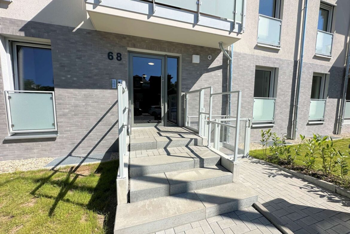 Schöner Eingangsbereich 