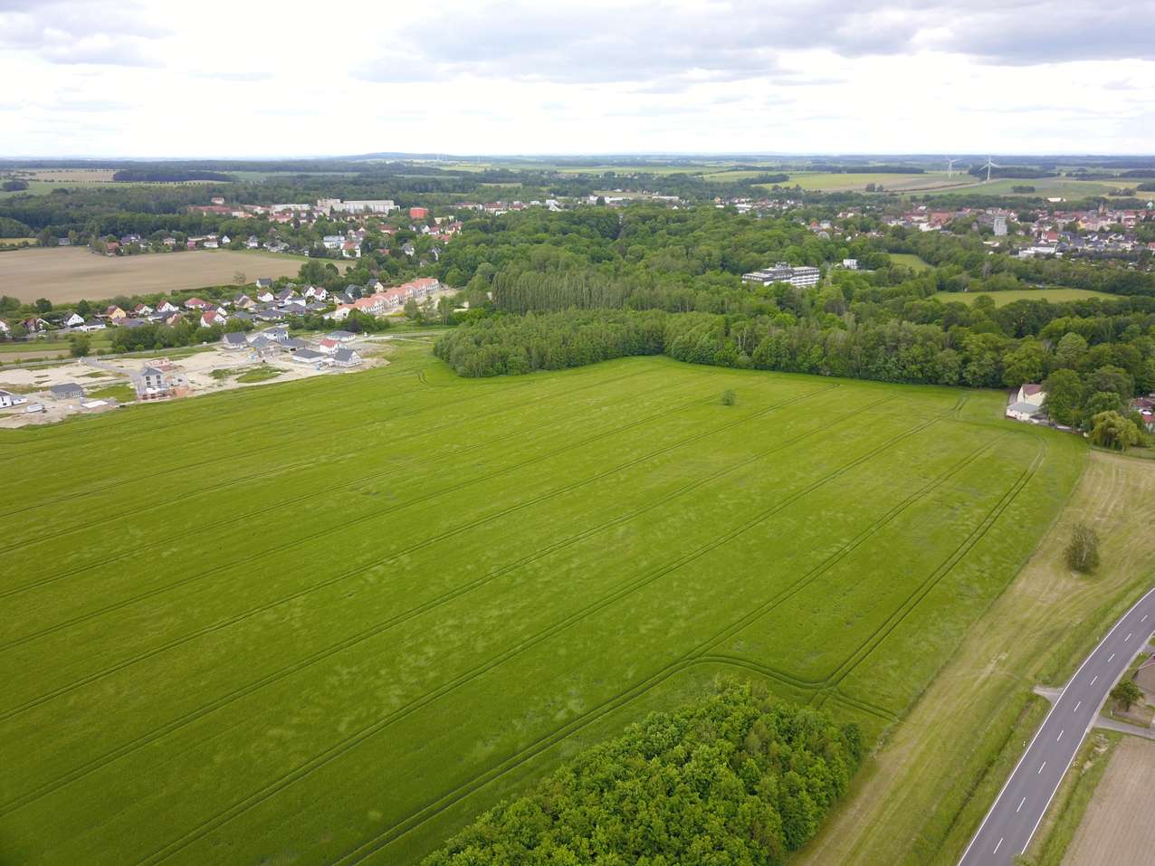 Luftbild Grundstück