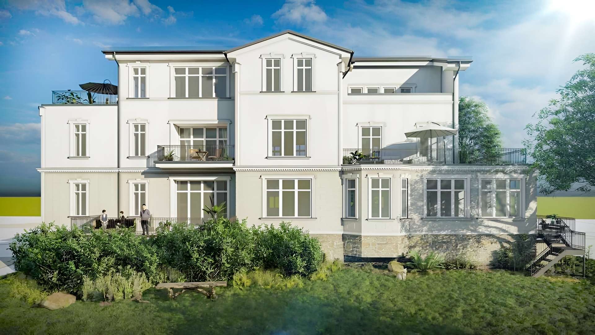 Hofansicht - unverbindliche Visualisierung