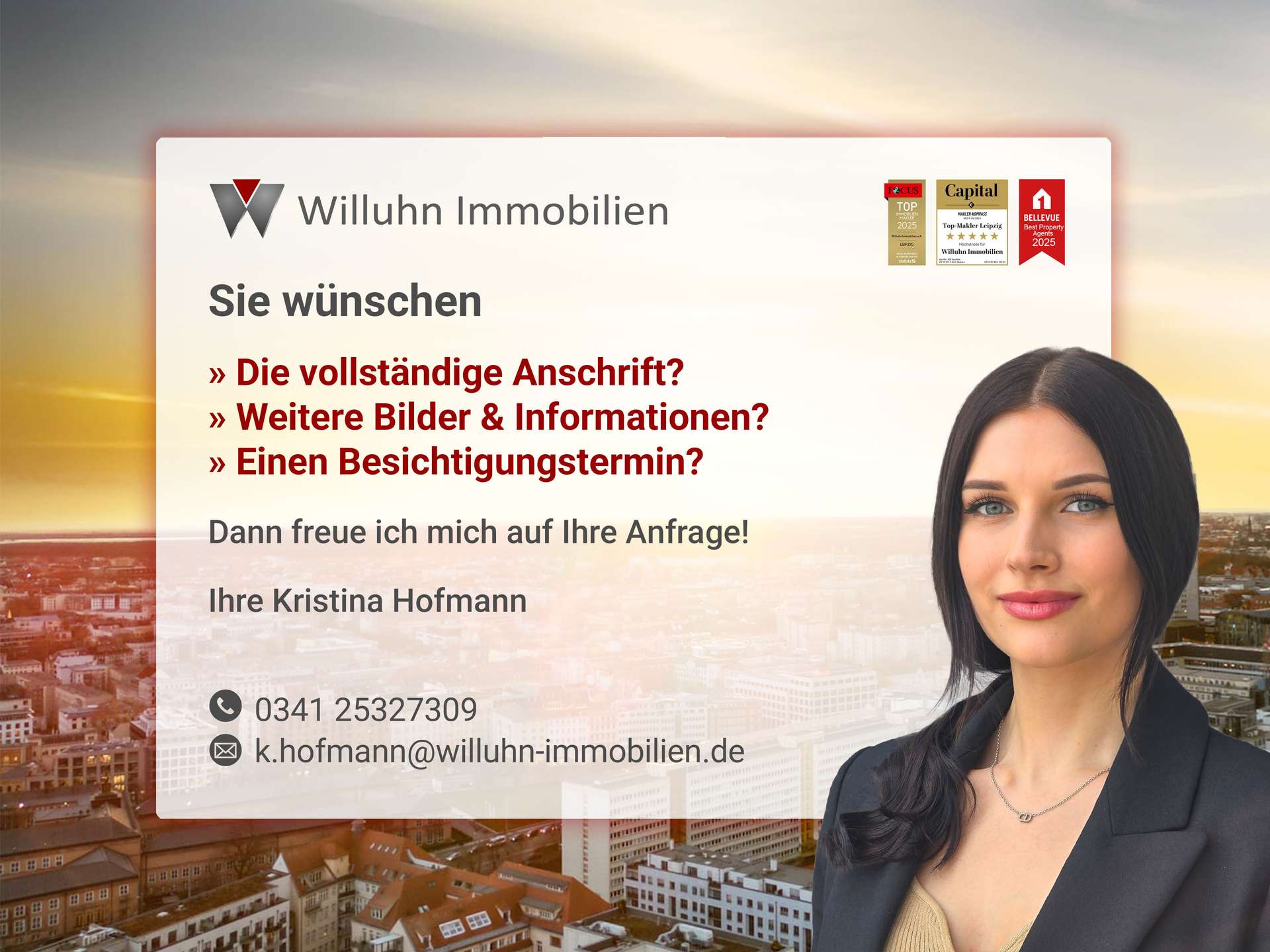 Kontaktdaten Kristina Hofmann