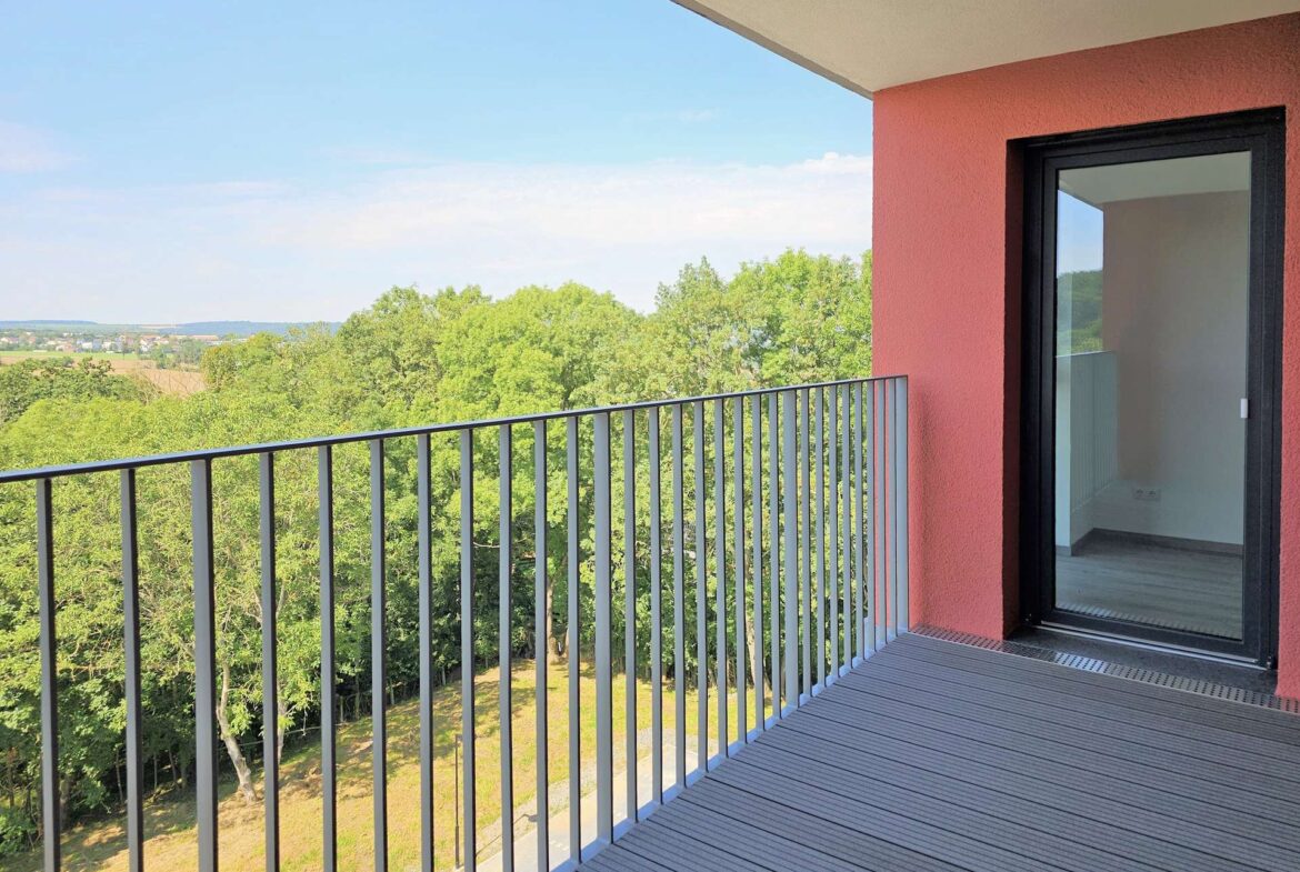 Großzügiger Balkon