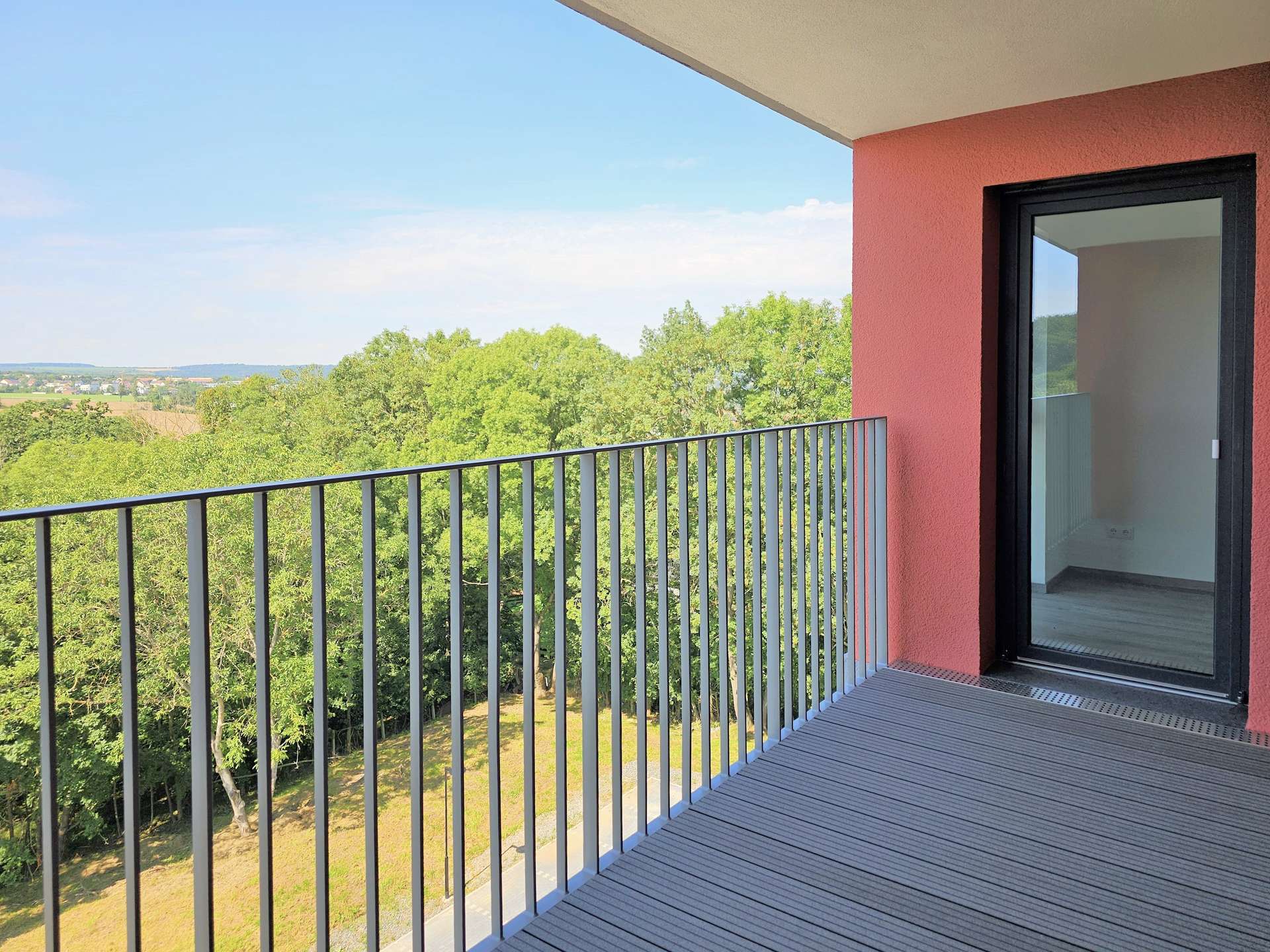 Großzügiger Balkon