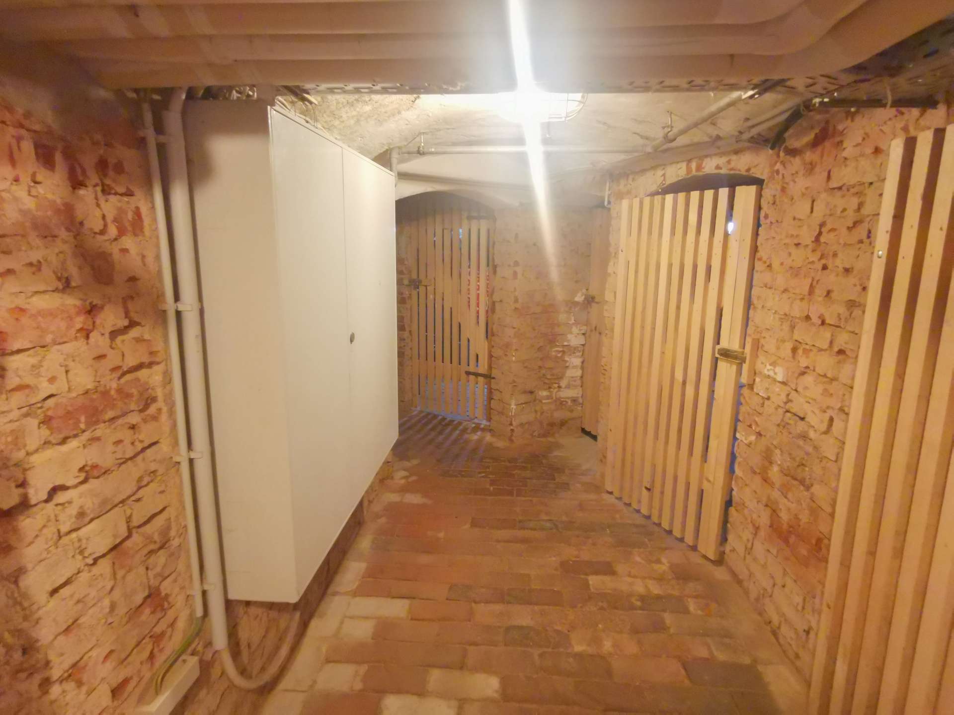 Sauberer Kellerbereich