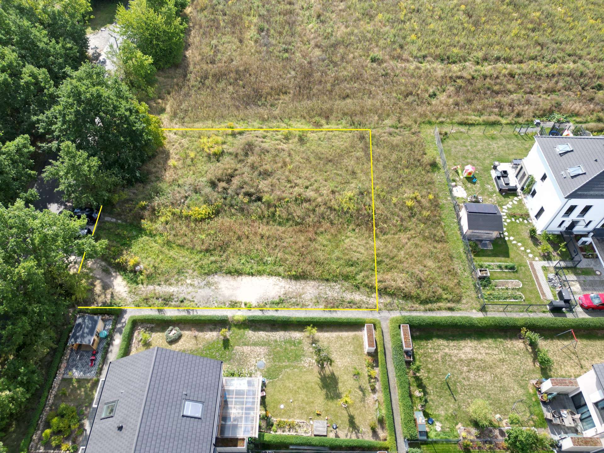 Top-Lage in der Siedlung 