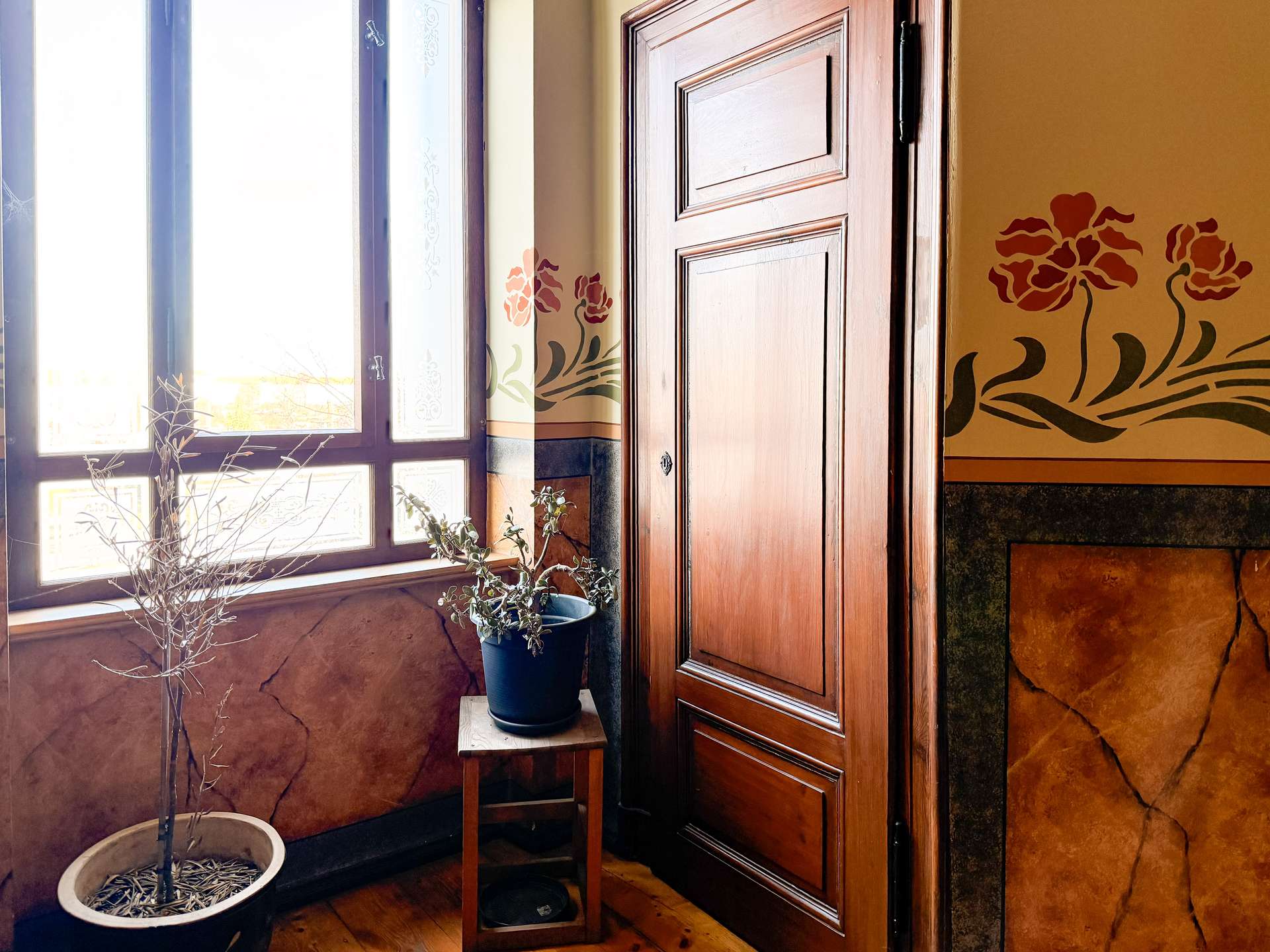 Abstellkammer im Treppenhaus