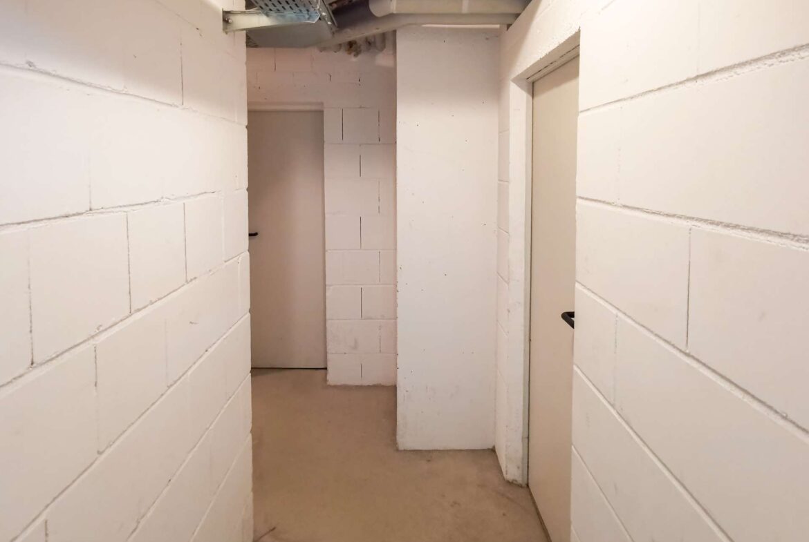 Aufgeräumter Kellerbereich