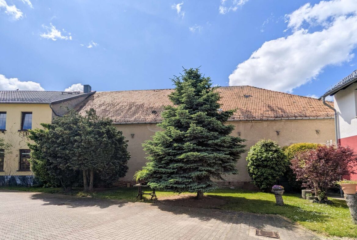 Scheune Rückansicht