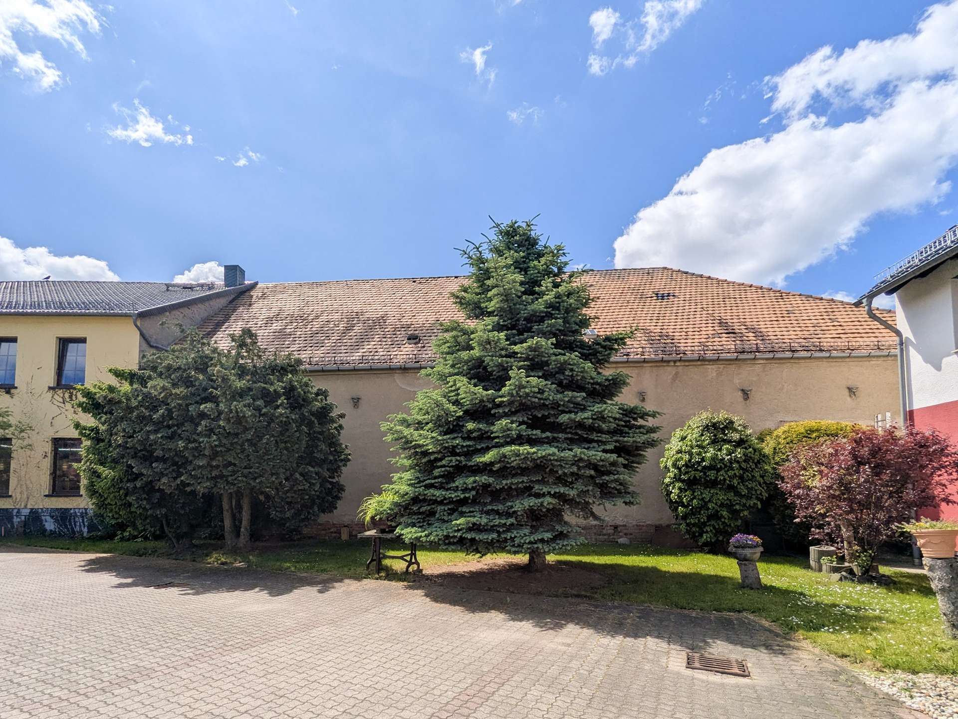 Scheune Rückansicht