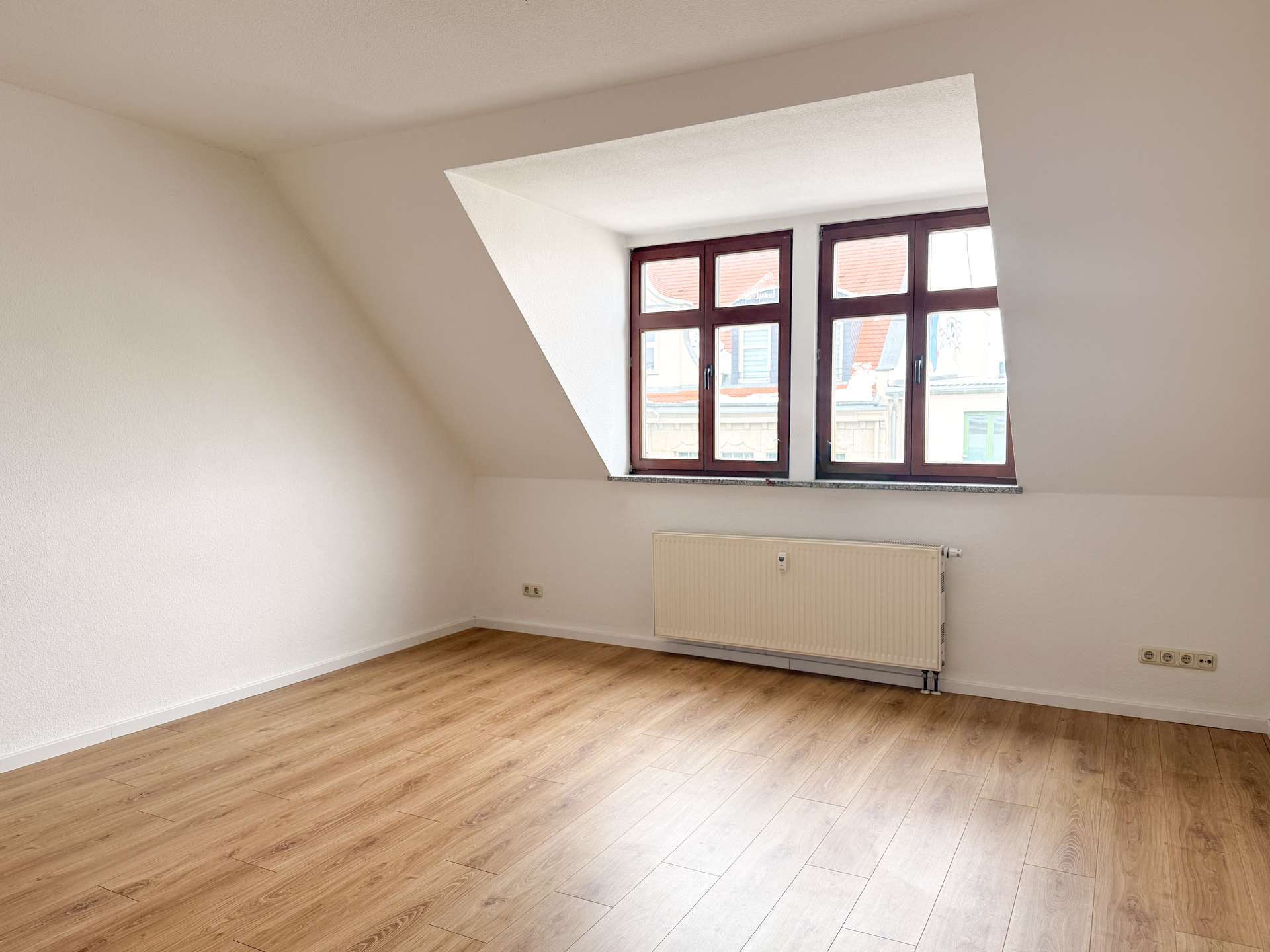 lichtdurchfluteter Raum