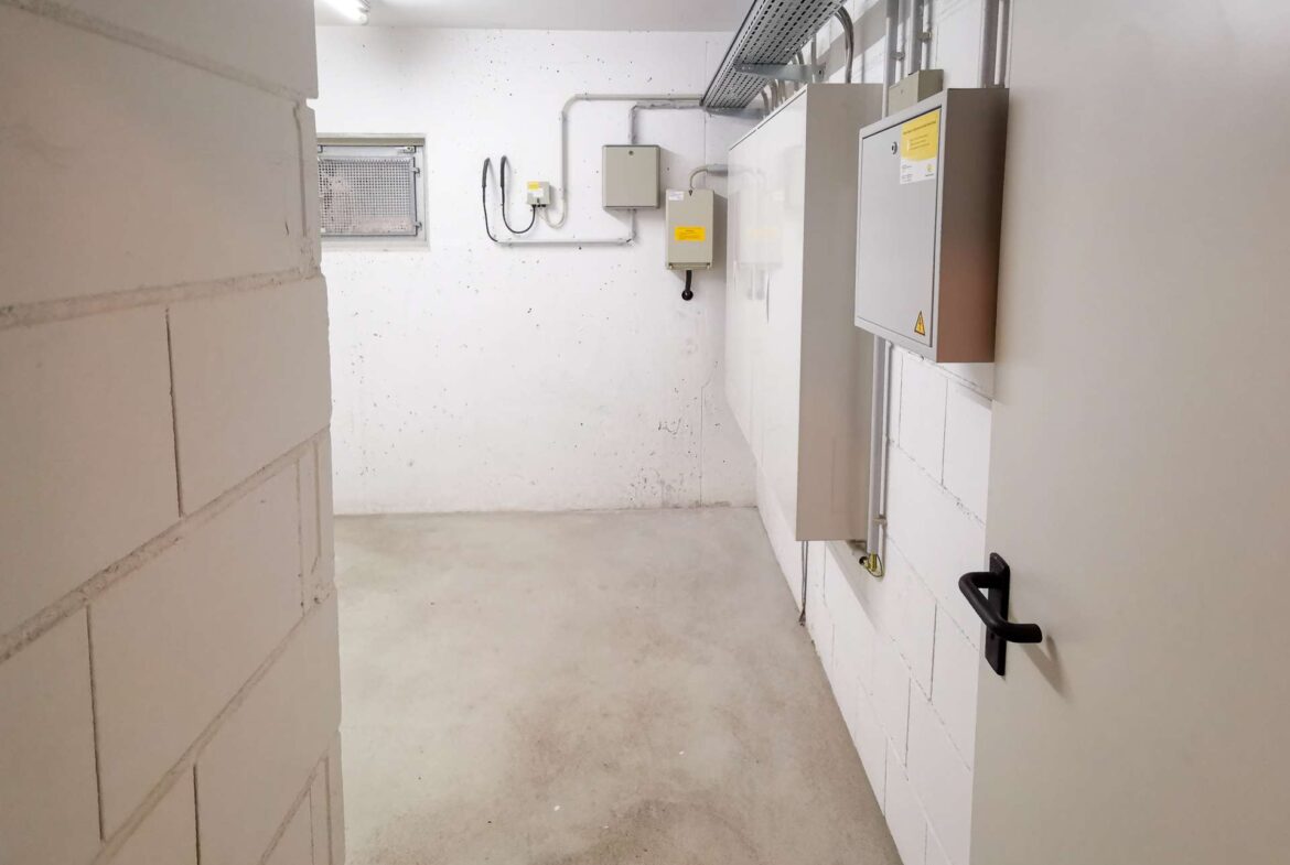 Aufgeräumter Kellerbereich