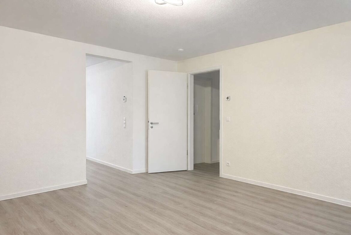 Blick aus dem Wohnzimmer