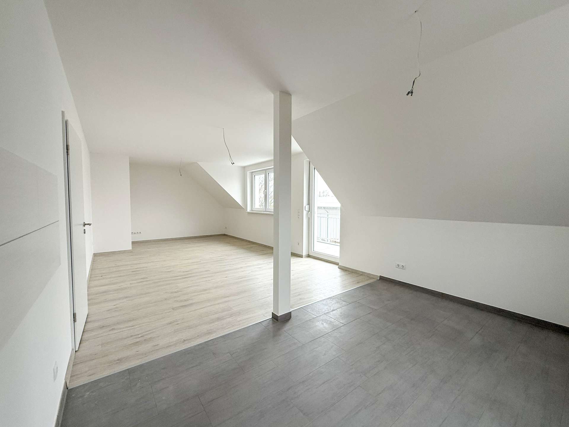 Wohnbereich und Küche 