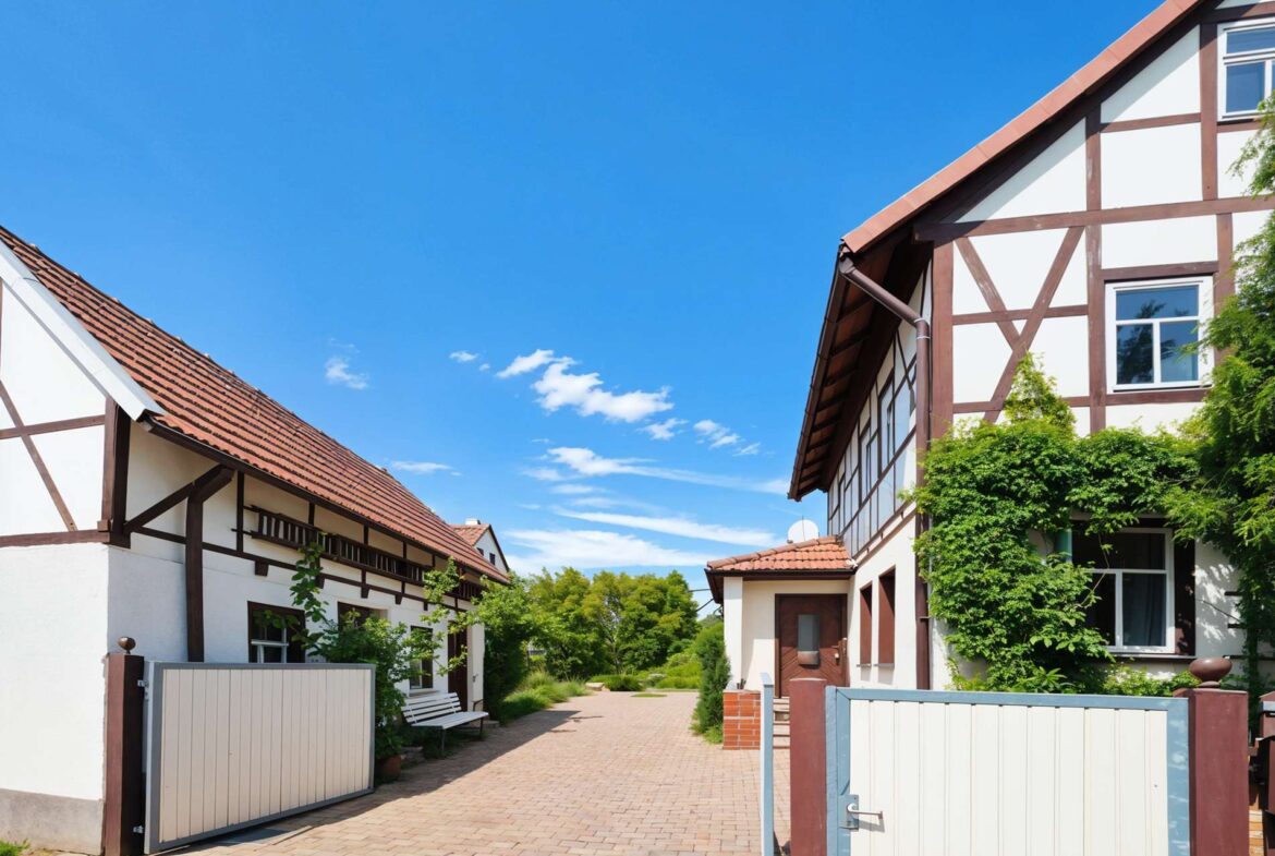 Hofeinfahrt von Osten