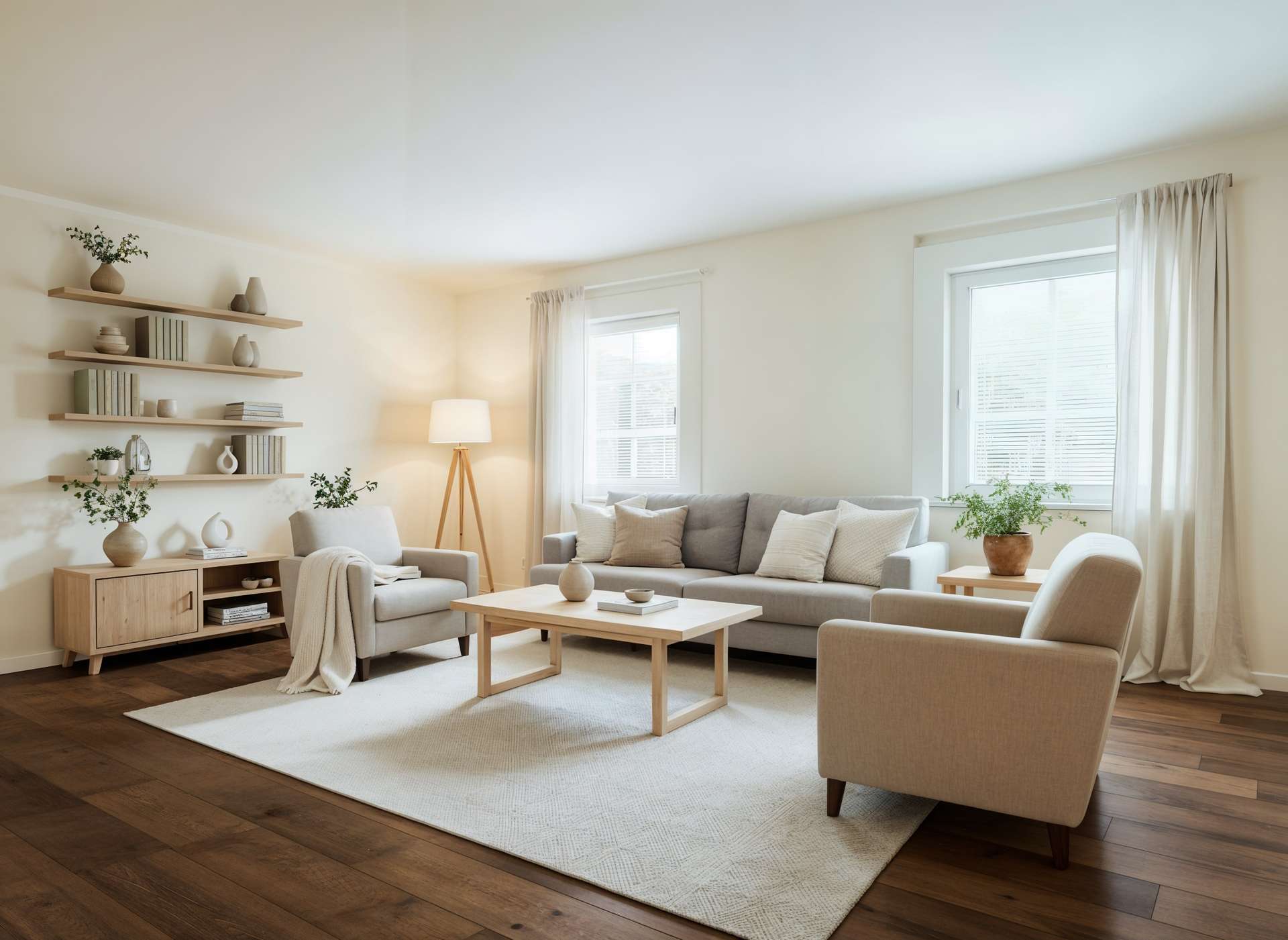 So könnte das Wohnzimmer OG aussehen