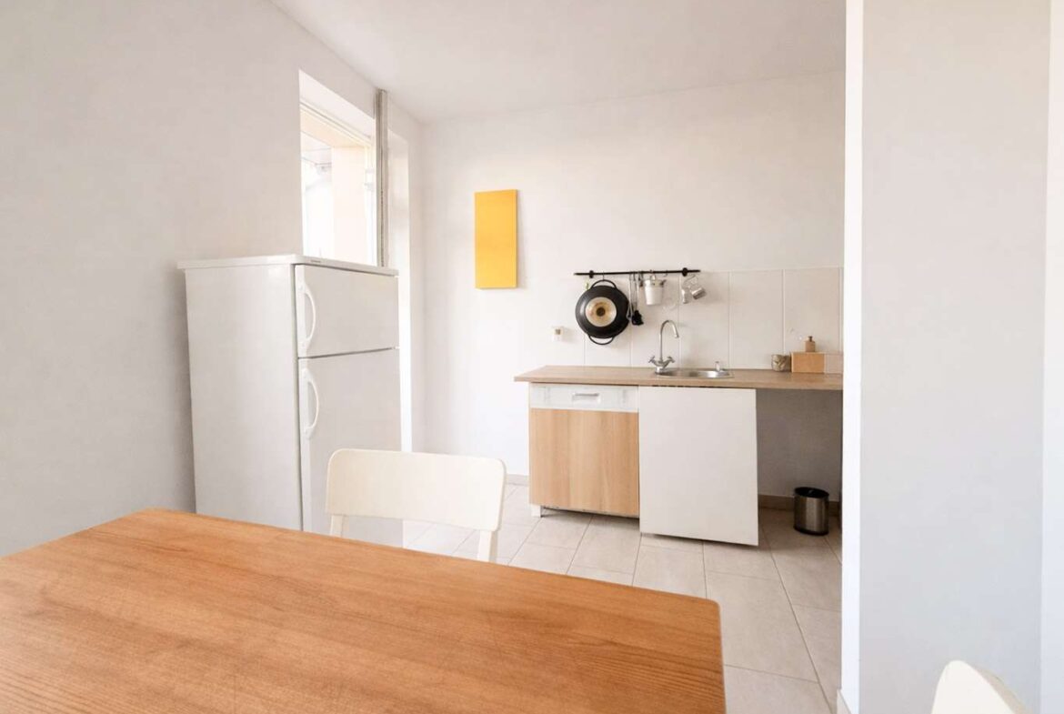 Küche mit Essbereich