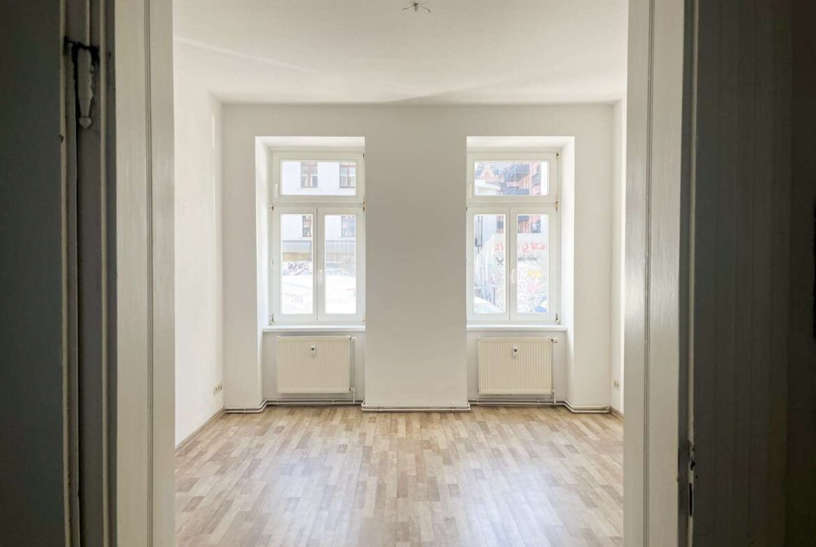 Blick ins Wohnzimmer