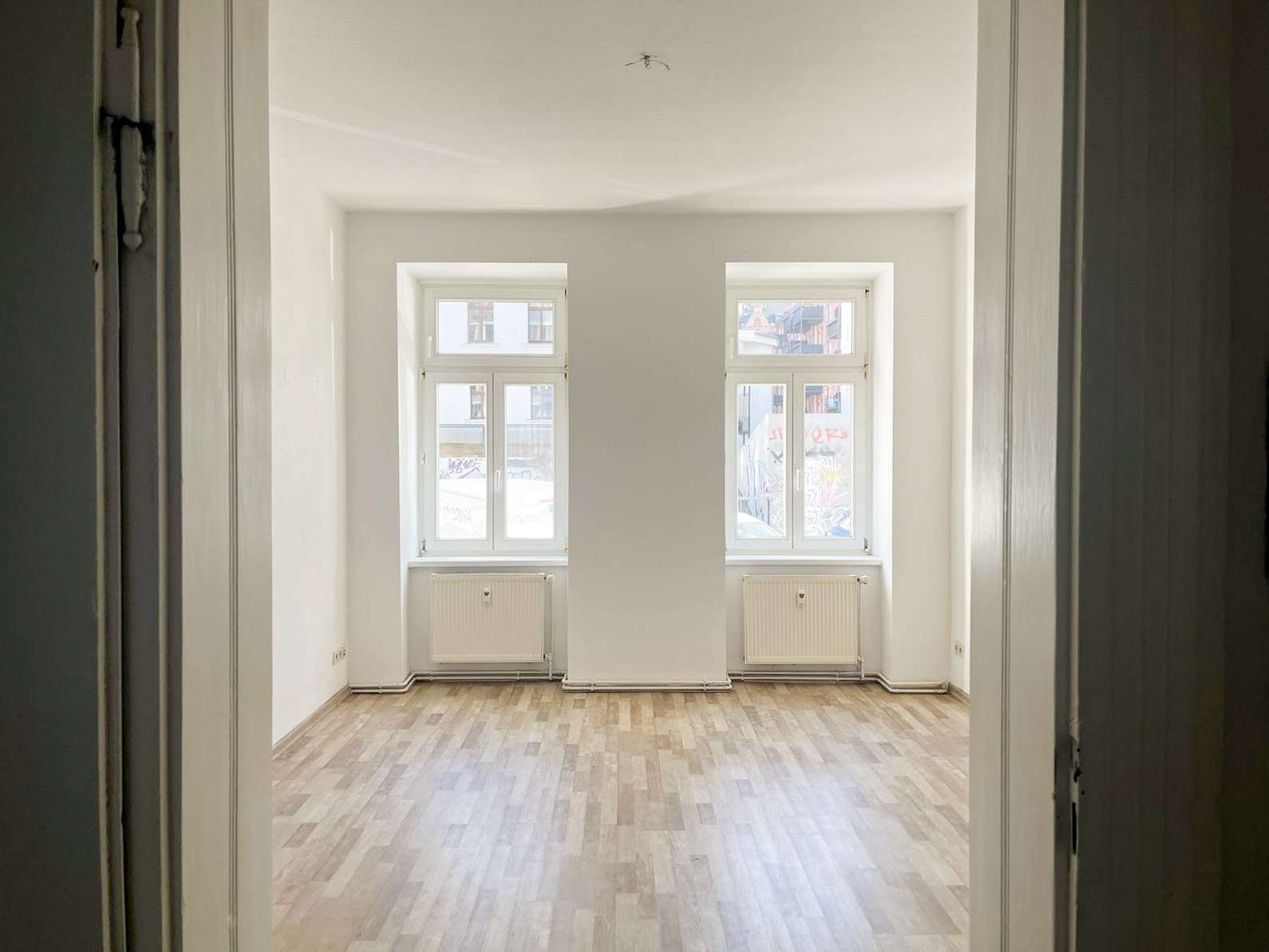 Blick ins Wohnzimmer