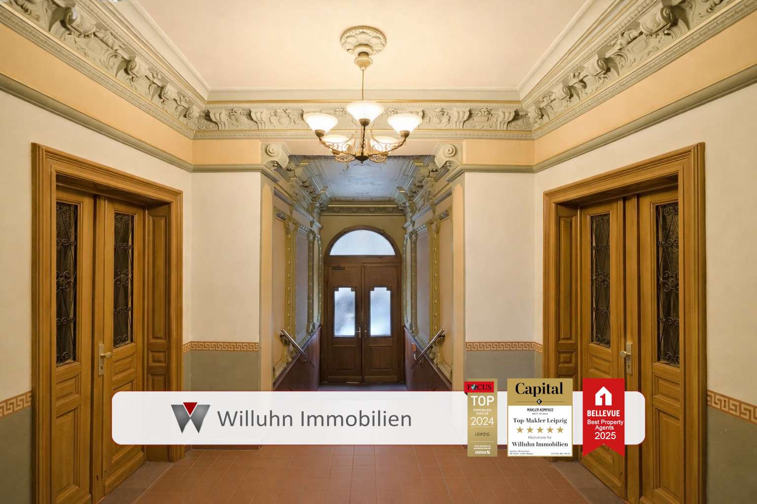 Repräsentativer Eingang