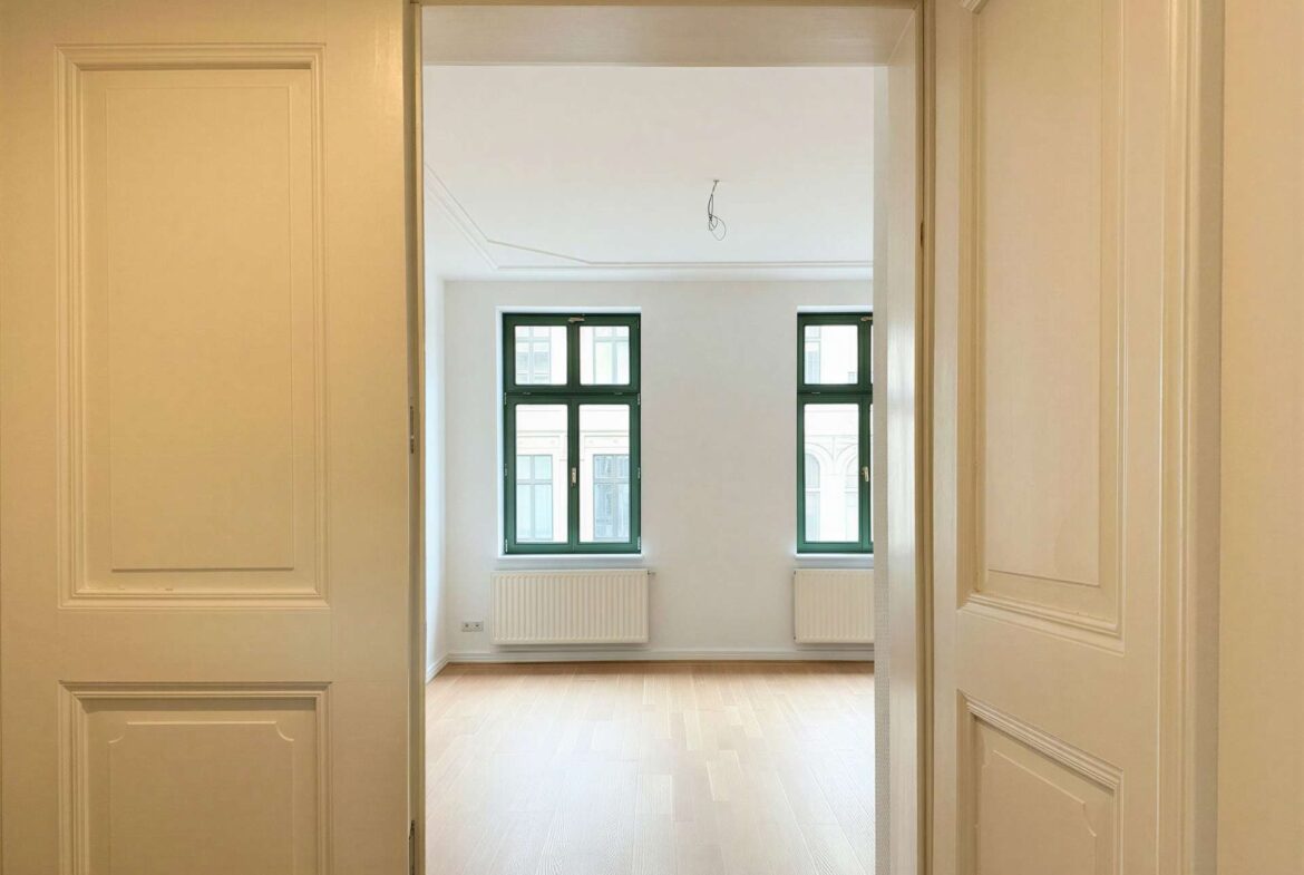 Blick ins Wohnzimmer 