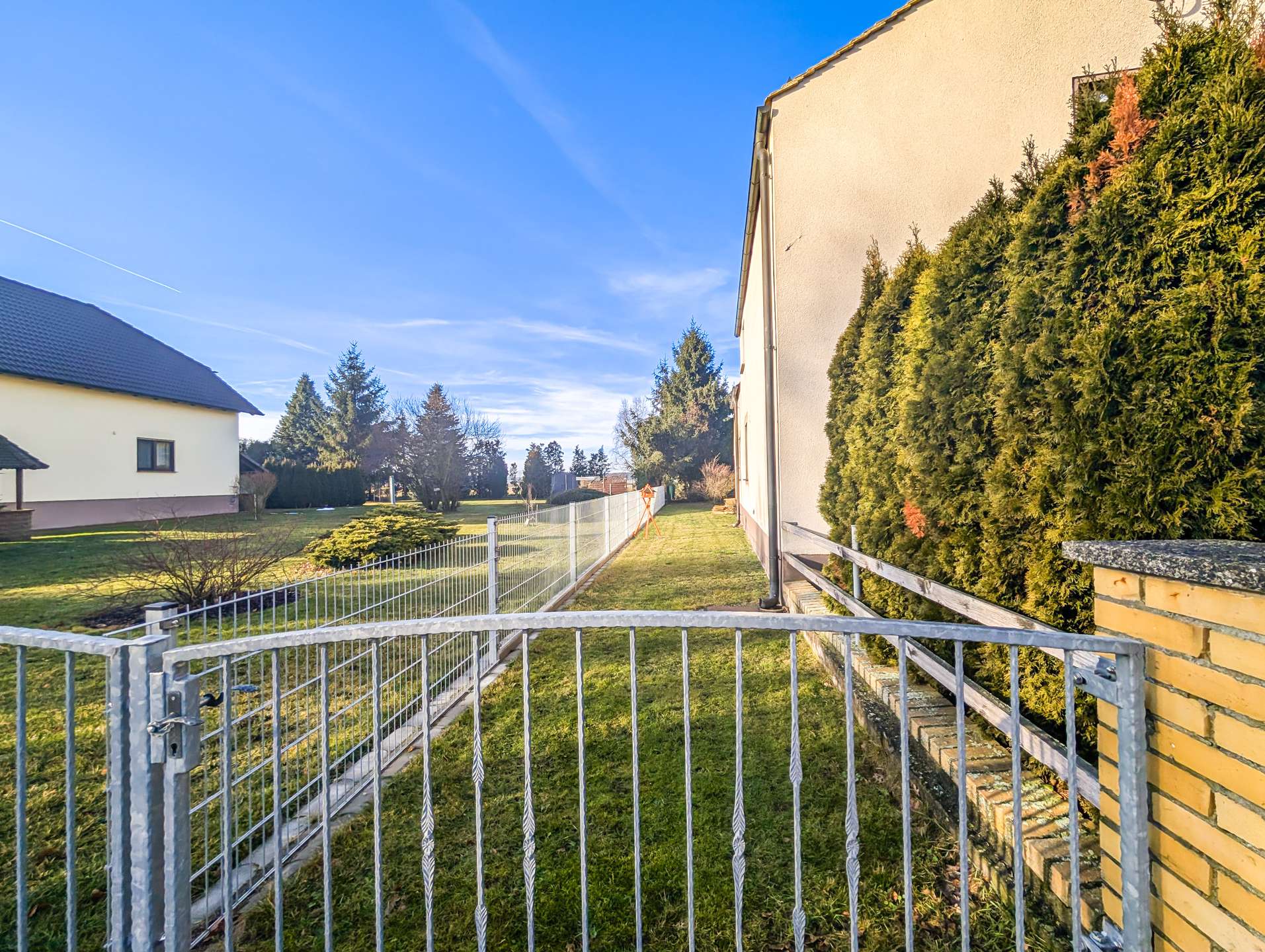 Weitere Zufahrt möglich