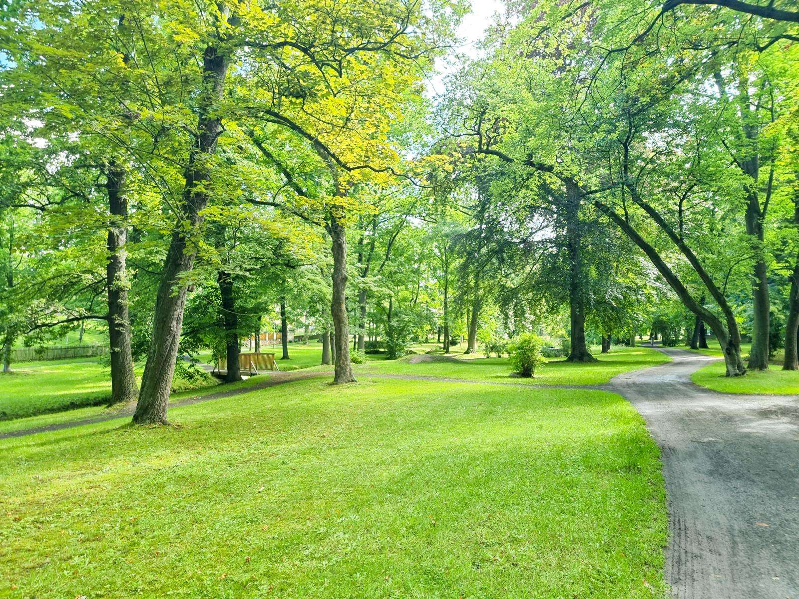 Angrenzender Stadtpark