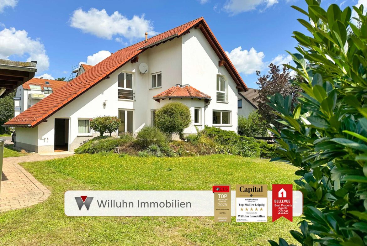 Architektenhaus mit großem Garten