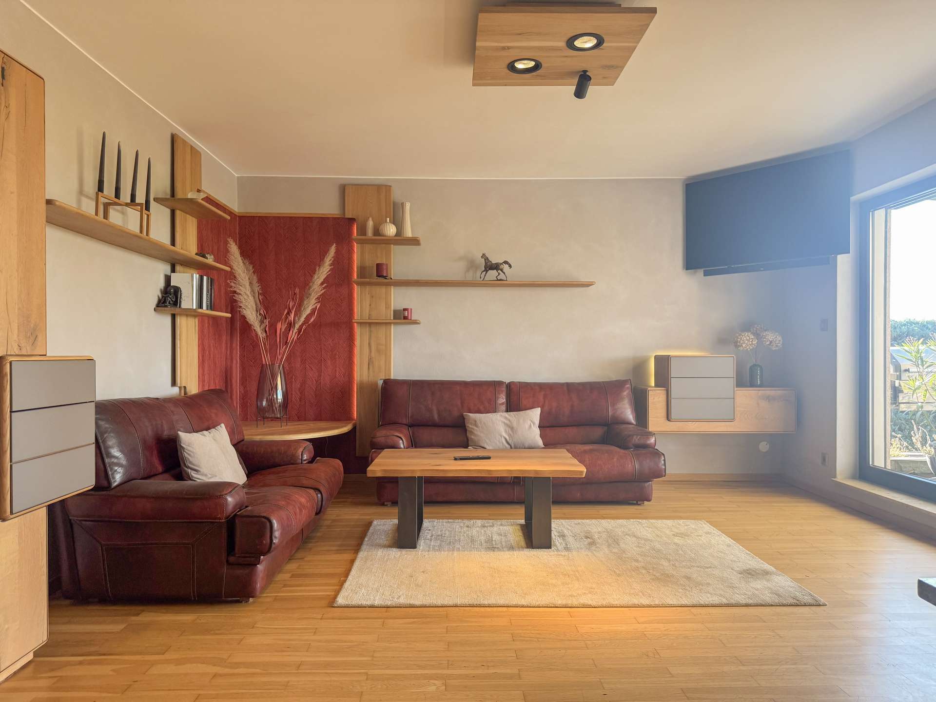 Blick auf den Wohnbereich