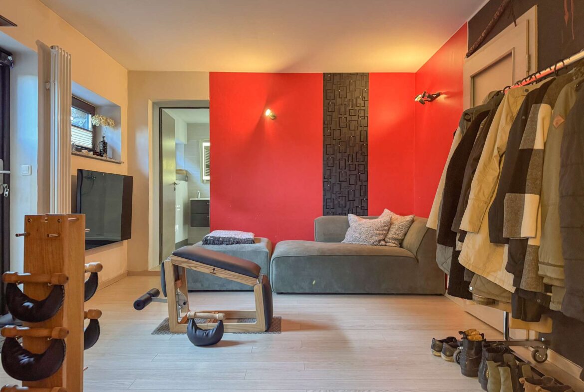 Wohnzimmer im Souterrain