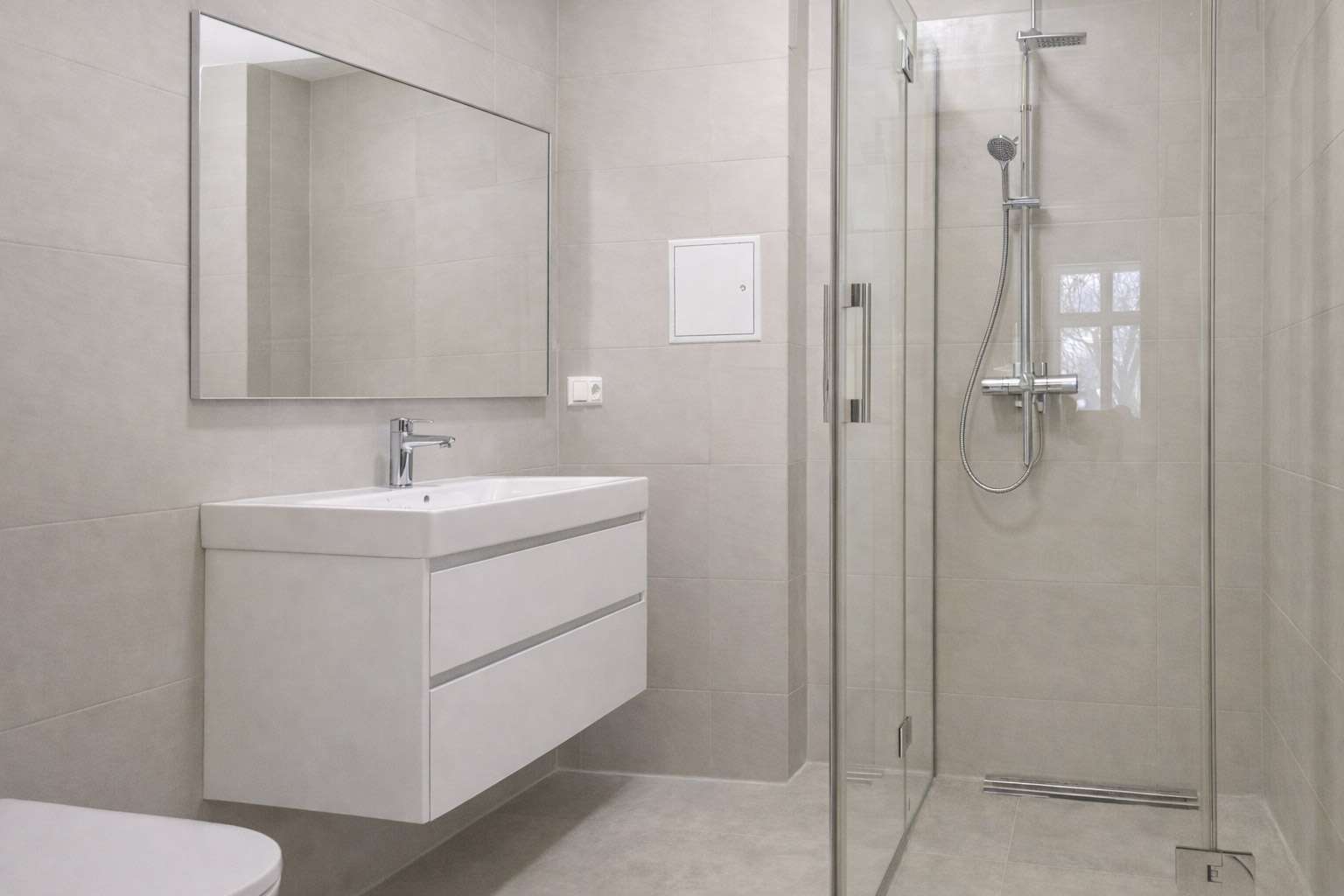 Gäste WC mit Dusche