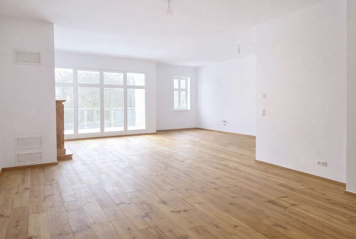 Blick in das Wohnzimmer