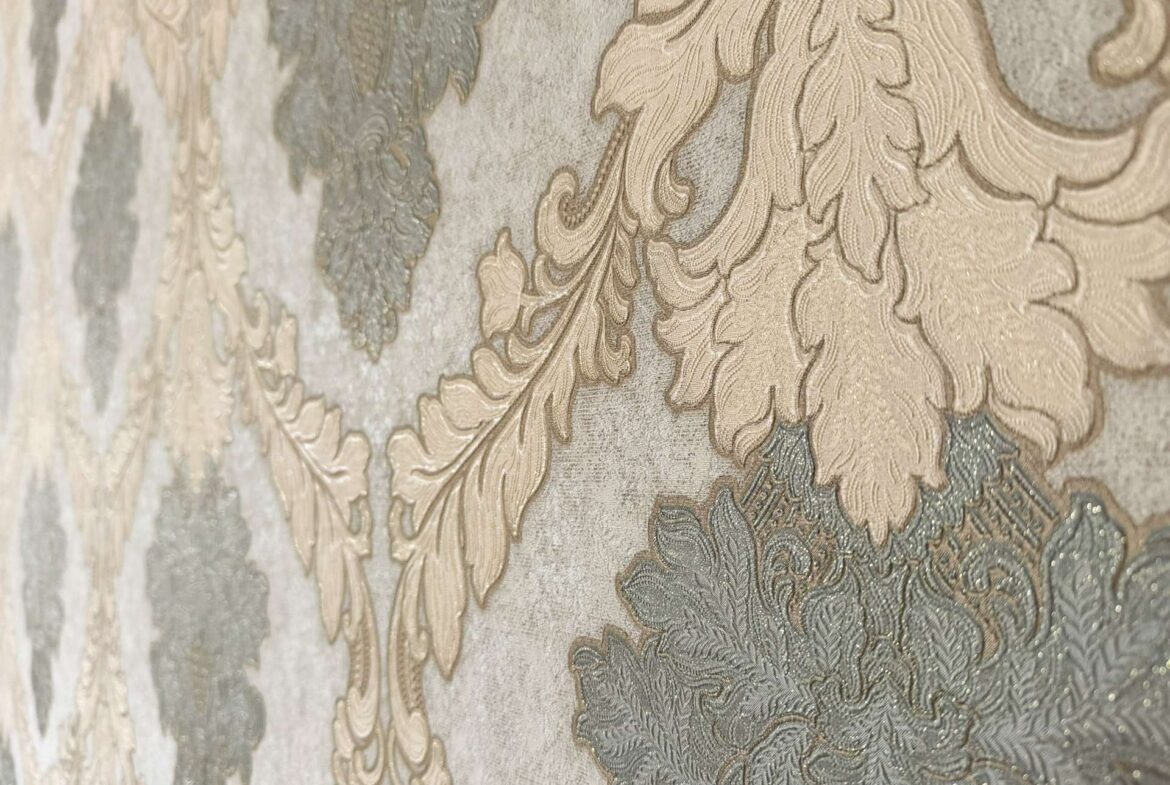 Detailaufnahme Wandtapete