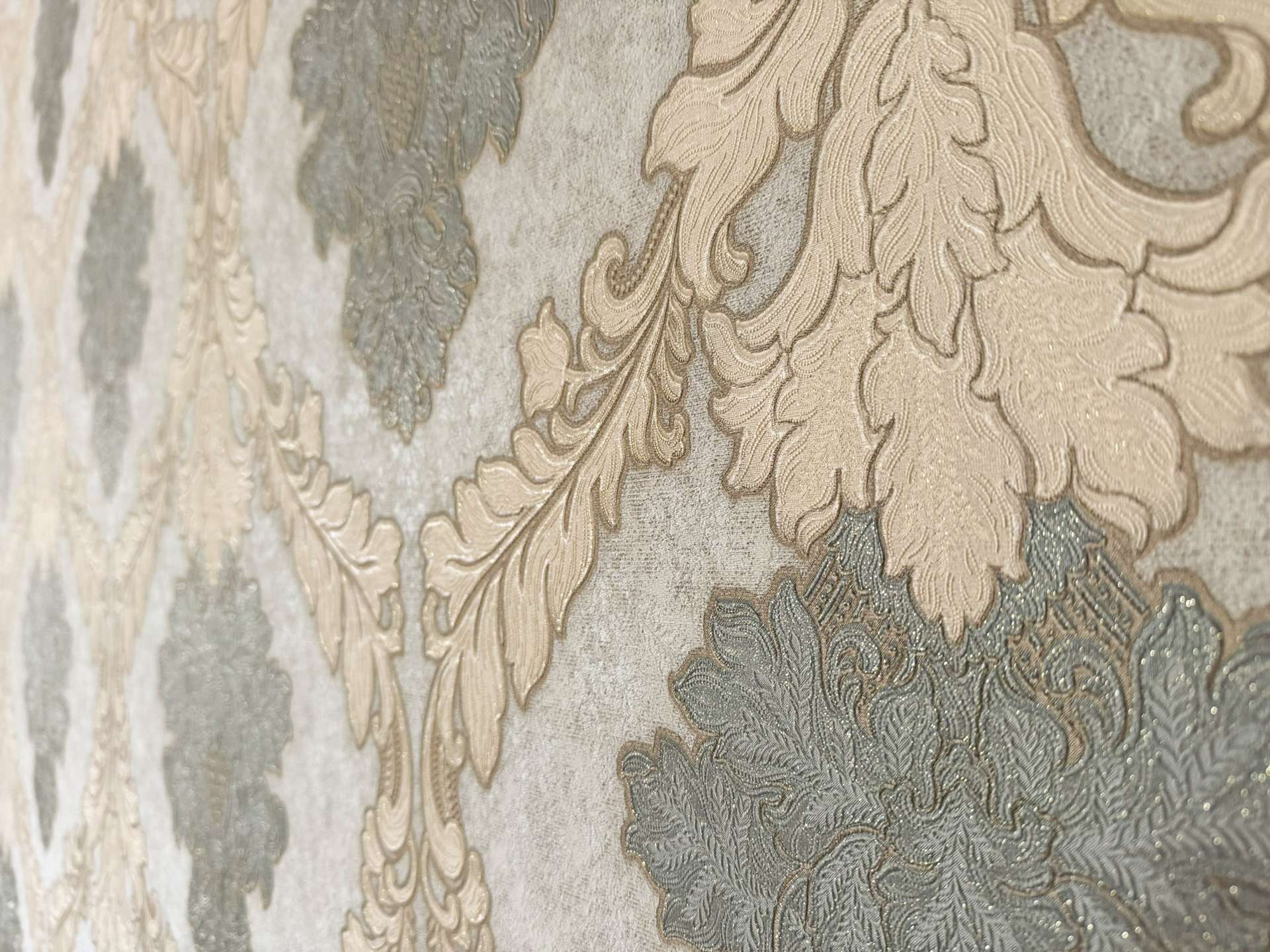 Detailaufnahme Wandtapete