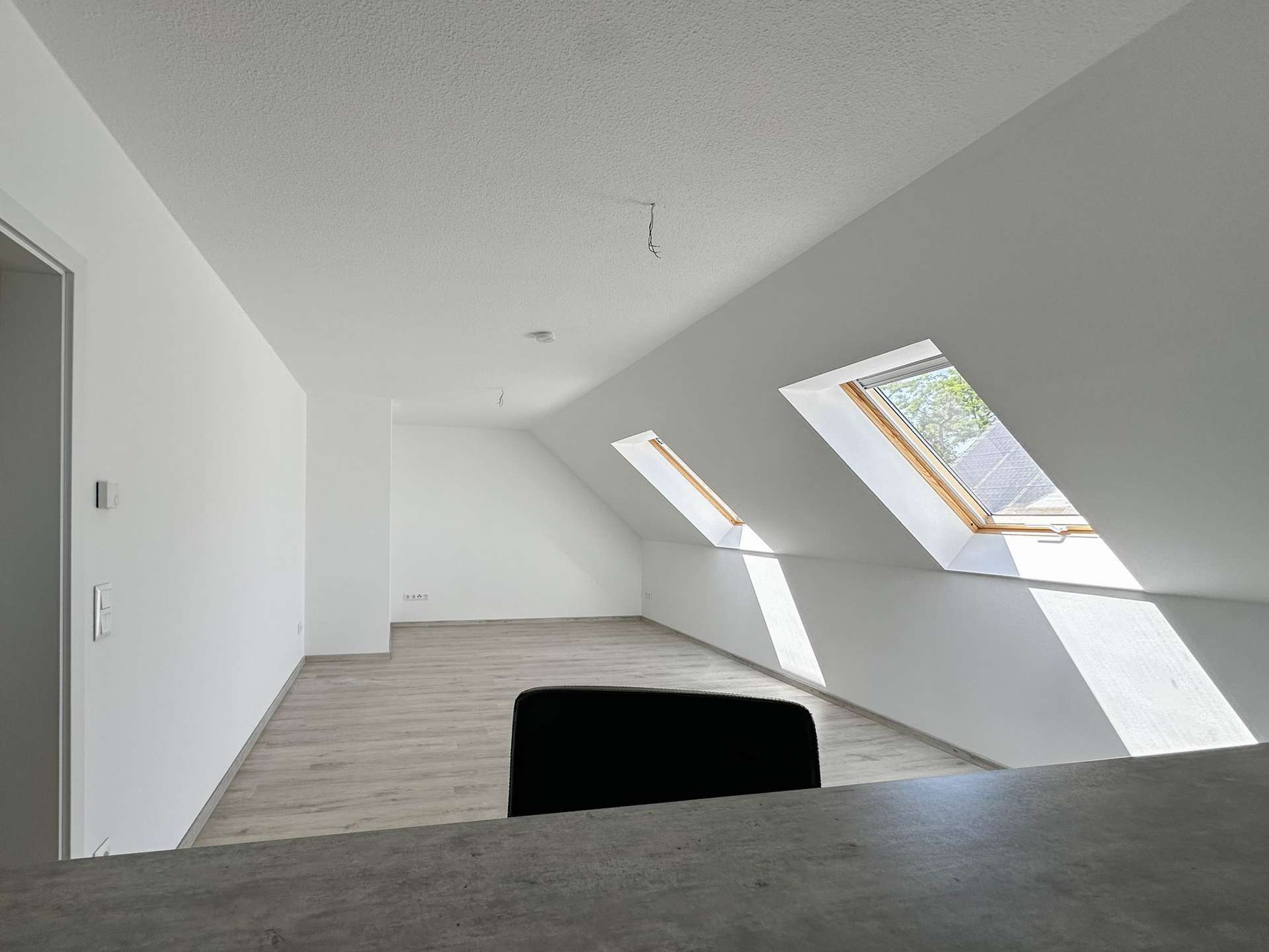 Blick in das Wohnzimmer